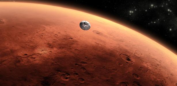 Nasa grava pela 1a vez barulho de asteroide colidindo com Marte; ouça